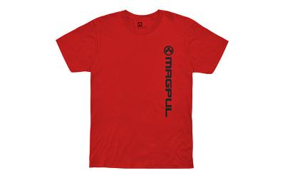 Vert Logo, Tee Shirt, Medium, Red MAG1113