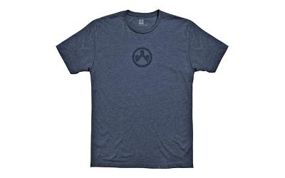 Icon Logo, Tee Shirt, Medium, Navy Heather MAG1115