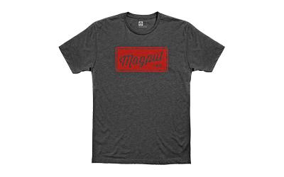 Rover Block, Tee Shirt, XLarge, Charcoal Heather MAG1116
