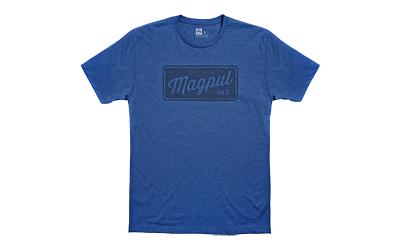 Rover Block, Tee Shirt, Large, Royal Heather MAG1116