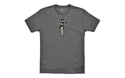 Hula Girl, Tee Shirt, XXLarge, Charcoal Heather MAG1117