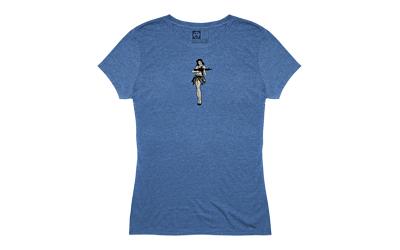 Hula Girl, Women's Tee Shirt, XLarge, Royal Heather MAG1124