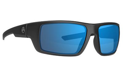 Apex Eyewear, Polarized, Black Frame, Rose Lens/Blue Mirror MAG1130-1-001-3020