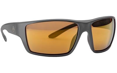 Terrain Eyewear, Polarized, Gray Frame, Bronze Lens/Gold Mirror MAG1146-1-020-2030
