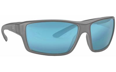 Summit Eyewear, Polarized, Gray Frame, Rose Lens/Blue Mirror MAG1149-1-020-3020