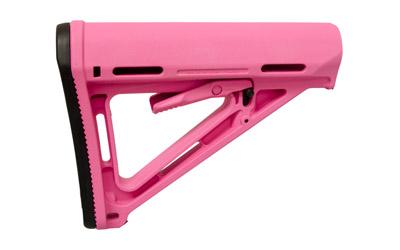 MOE Carbine Stock, Fits AR-15, Mil-Spec, Pink Finish MAG400PNK