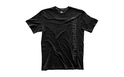 Vertical Logo Tee Shirt, XL, Black MAG746-001-XL