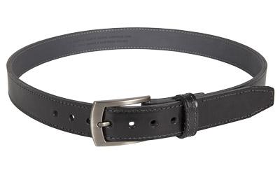 Tejas El Empresario Gun Belt, 1.25" Width, Black, Leather Exterior with Reinforced Polymer Interior, 34" MAG779-001-34