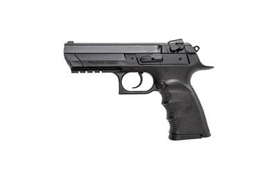 Baby Desert Eagle III, Semi-automatic, Full Size, 40 S&W, 4.43" Barrel, Polymer Frame, Black Finish, Black Grips, White 3 Dot Sights, 13Rd, 2 Mags BE94133RL