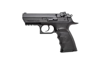 Baby Desert Eagle III, Semi-automatic, Sub Compact, 40 S&W, 3.85" Barrel, Polymer Frame, Black Finish, Black Grips, White 3 Dot Sights, 13Rd, 2 Mags BE94133RSL