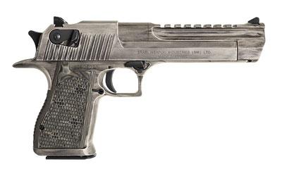 Desert Eagle 44, Semi-automatic Pistol, Full Size, 44 Mag, 6" Barrel, White Matte Distressed Cerakote, G10 Grips, Fixed Sights, 8Rd, 1 Magazine DE44WMD