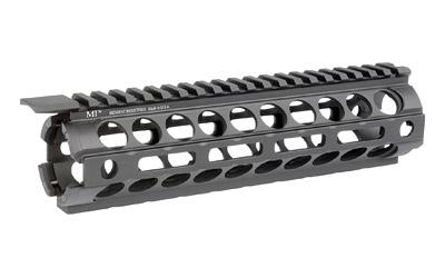 M-LOK Rail Section, Fits AR Rifles, Mid-length, Drop-in M-LOK Handguard, Black MI-18M
