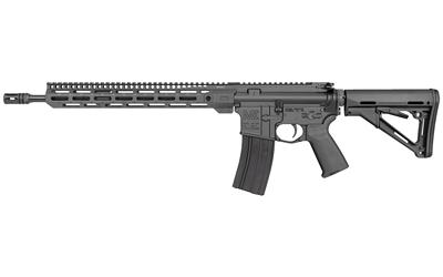 MI-15F, Semi-automatic Rifle, AR, 223 Wylde, 16" 1:8" Twist Lightweight Melonite Barrel, 15" MLOK Handguard, Anodized Finish, Black, Magpul MOE Pistol Grip, Magpul CTR Stock, 30 Rounds, 1 Magazine, Includes Midwest Industries Hat MI-FN16CRM15