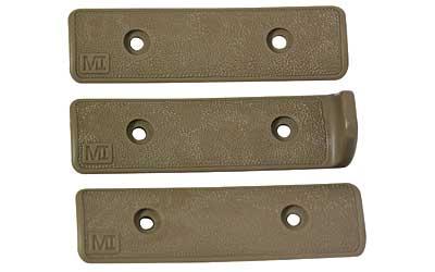 Rail Covers, Panel Kit with 1-Handstop and 2-Panels, Flat Dark Earth MI-G2SS-PK