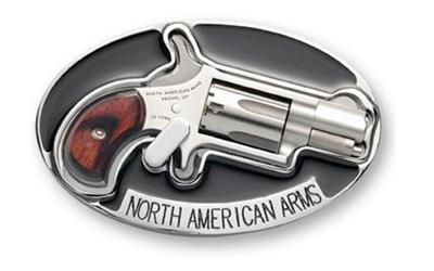 Belt Buckle, Fits Mini Revolvers, with Push Down Lever with High-Powered Magnet for retention. (No Special Grips Required) BBE-L