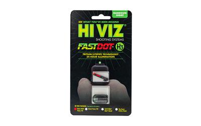 FASTDOT H3, For Glock 9/40SW/357Sig, Tritium/Fiber Optic Night Sights, Red Front With Green Rear GGLFD21