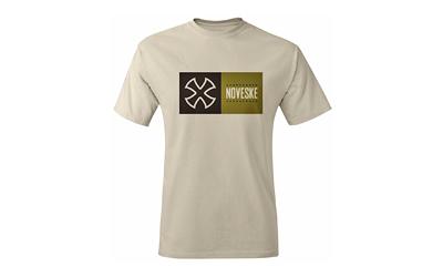 Tee Shirt, Block, Natural, Large 01001417
