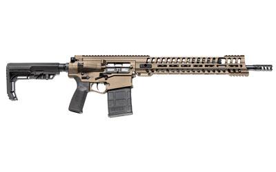 P308 Edge 7.62x51mm NATO/.308 Winchester 16.5 Inch Threaded Barrel 5/8x24 TPI M-LOK Rail Mission First Tactical Furniture Burnt Bronze Cerakote Finish 30 Round