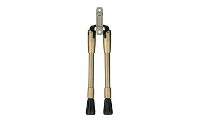 The Kickstand, Bipod, M-LOK Mount, Aluminum Construction, Clear Anodized Finish, Gray ACC-KICKSTAND-BIPODK
