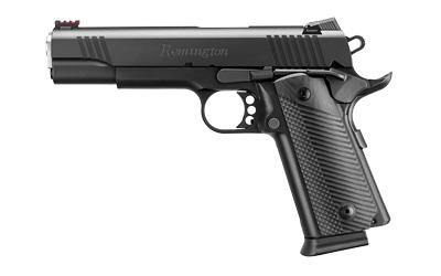 R1, Semi-automatic, Full Size, 45 ACP, 5", Steel Frame, Black Finish, 15Rd, Fiber Optic Front/Adjustable Rear 96491