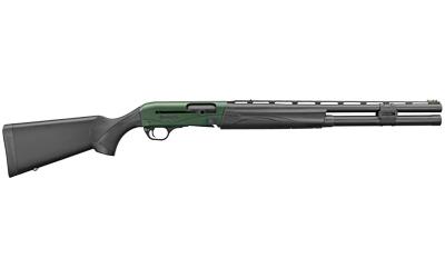 V3 Competition Tactical, Semi-automatic, 12 Gauge , 3" Chamber, 22" Vent Rib Barrel, Cerakote Finish, Green and Black, RemChoke, Synthetic Stock, Fiber Optic Sight, 8 Rounds. Right Hand R83440