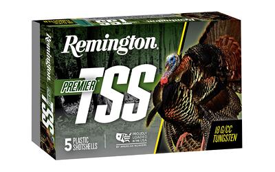 Premier TSS Turkey Loads, 12 Gauge 3", #8, 1 3/4oz, Shotshell, 5 Round Box 28044