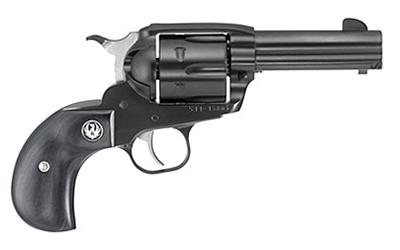Vaquero, Revolver, Single Action, 45 Long Colt, 3.75" Barrel, Steel Frame, Blued Finish, Birdshead Black Laminate Grips, 6Rd 05153