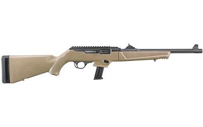 PC Carbine, Semi-automatic, Rifle, 9MM, 16.12", Flat Dark Earth, Heavy Barrel Fluted and Threaded, 17Rd, TD, AGR, Prot Blade, Synthetic 19128