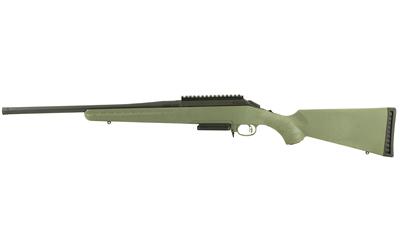 American Predator Rifle .308 Winchester 18 Inch Threaded Barrel 5/8-24 TPI Matte Black Finish Moss Green Composite Stock 3 Round