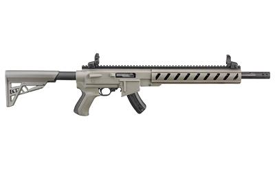 10/22, Tactical, TALO, Semi-automatic Rifle, 22 LR, 16.12" Barrel, 1:16 Twist, Matte Finish, Gray, ATI AR-22 Collapsible Stock, Rapid Deploy Iron Sights, 15 Rounds, 1 Magazine, Right Hand 31181