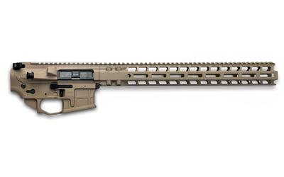 AX556, Billet Upper/Lower Set, Semi-Automatic, 556 NATO/223 Remington, Ambidextrous, Cerakote Finish, Flat Dark Earth, Includes Radian Talon Ambidextrous Safety, Hammer Pin, 15.5" MLOK Handguard R0406