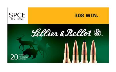 Rifle, 308 Win, 150 Grain, Soft Point Cutting Edge, 20 Round Box SB308D