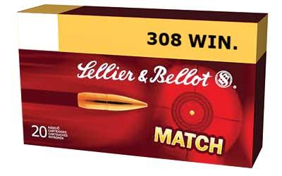 Match, 308WIN, 200 Grain, Boat Tail Hollow Point Subsonic SB308SUB
