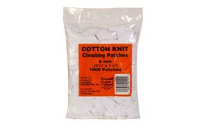 Cotton, Patch, 6MM, 1-1/4 x 1-1/4, 1000/Bag, Bulk Poly Bag #120