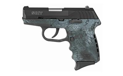 CPX-2, Double Action Only, Compact, 9MM, 3.1" Barrel, Polymer Frame, Kryptek Typhon Finish, 10Rd, 3 Dot Sights, 2 Magazines CPX-2CBKT