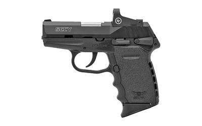 CPX-1, Double Action Only, Compact, 9MM, 3.1" Barrel, Polymer Frame, Black Finish, Red Dot Sight, Ambidextrous Safety, 10 Rd, 2 Mags CPX-1CBRD