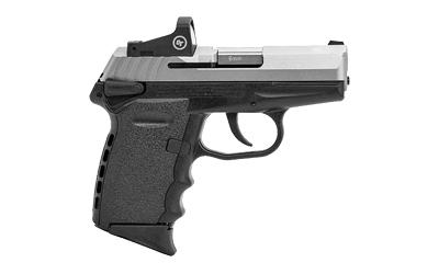 CPX-1, Double Action Only, Compact, 9MM, 3.1" Barrel, Polymer Frame, Duo Tone Finish, Red Dot Sight, Ambidextrous Safety, 10Rd, 2 Magazines CPX-1TTRD