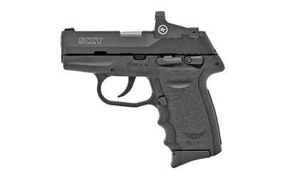 CPX-4, Double Action Only, Compact, 380 ACP, 3" Barrel, Polymer Frame, Black Finish, Red Dot Sight, Ambidextrous Safety, 10Rd, 3 Magazines CPX-4CBRD