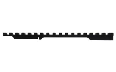 0 MOA Scope Base, #6-40 Screws, Fits Remington 700, Long Action, Black Finish 0010710001