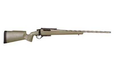 HAVAK, Bolt Action Rifle, 308 Win, 24" 5R Stainless Match Grade Fluted Barrel, Diamond-like Carbon Finish, Seekins Carbon Fiber Stock, 4Rd, Remington 700 Short Action Platform, Timney Trigger, 20MOA Picatinny Rail, Detachable Magazine, Integrated Recoil