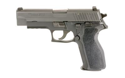 P226, Double Action, Full Size, 9MM, 4.4" Barrel, Alloy Frame, Black Finish, Plastic Grips, Fixed Night Sights, Decocker, 10Rd, 2 Magazines 226R-9-BSS