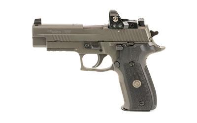 P226 Legion, Double Action/Single Action, Full Size, 9MM, 4.4" Barrel, Alloy Frame, Stainless Steel Slide, Legion Gray PVD Finish, Checkered G10 Grips, Electro-Optics X-RAY3 High Visibility Day/Night Sights, 10Rd, SRT Trigger, Romeo1 Sight 226R-9-LEGION-