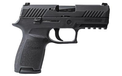 P320, Double Action Only, Sub Compact, 40 S&W, 3.6" Barrel, Polymer Frame, Black Finish, 10Rd, 2 Mags, Medium Grip, Fixed Sights 320SC-40-B