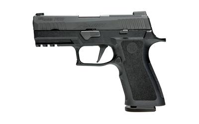 P320, X-Carry, Semi-automatic, Striker Fired, Carry, 9MM, 3.9", Polymer, Black, 10Rd, Modular X Grip, X-Ray Night Sights 320XCA-9-BXR3-10