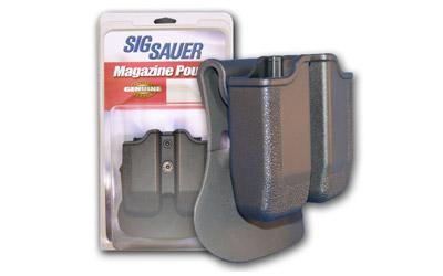 Double Magazine Pouch, Fits P220 and 1911 Magazines, Black MAGP-DBL-220-BLK