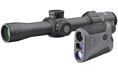 BDX Combo Kit, KILO1600BDX Laser Rangefinder and SIERRA3BDX Rifle Scope, Black Finish SOK16BDX01