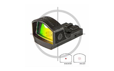 ROMEO Zero, R, Red Dot, 32 MOA Circle with 2 MOA Red Dot, 8 Daylight Illumination Settings, 20,000 Hours of Battery Life, 30mm Objective Lens, Steel Shroud, Black SOR01200