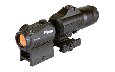 ROMEO5 and JULIET3 Combo, 2 MOA Red Dot, 3 Power Magnifier, Matte Black Finish SORJ53101