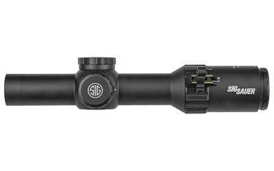TANGO4 Rifle Scope, 1-4X24MM, 30MM, FFP, 556-762 Horseshoe Illiminated Reticle, 0.5 MOA Adjustments, Black Finish SOT41111