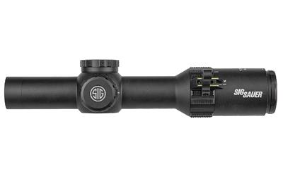 TANGO4 Rifle Scope, 1-4X24mm, 30mm, FFP, MRAD Illuminated Reticle, 0.2 MRAD Adjustments, Black Finish SOT41114